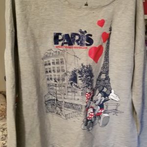Mickey long sleeve Paris Tee shirt